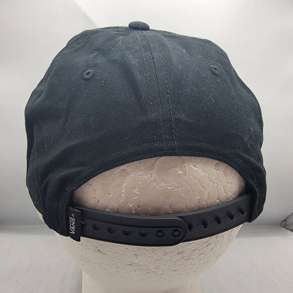 Vans All Over It Floral Black Adjustable Snapback Hat Cap Casual Outdoors Walk - Picture 3 of 9